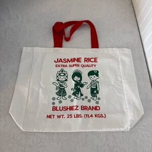 Blushiez Jasmine Rice Tote Bag Grocery Bag